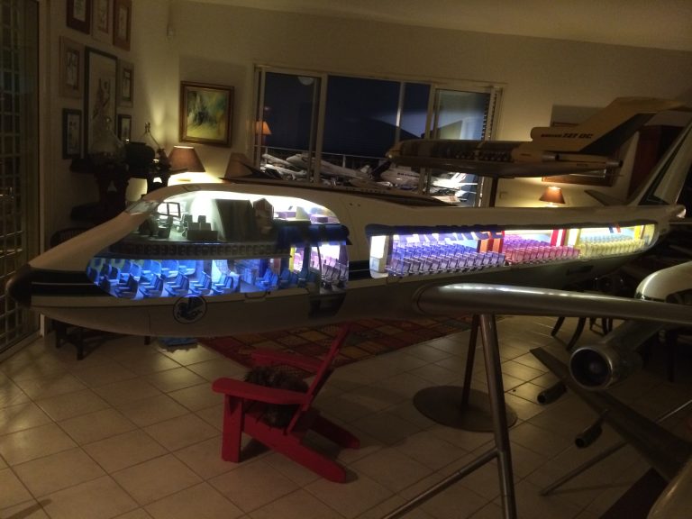 Boeing 747-100 AIR FRANCE au 1/25eme Cutaway
