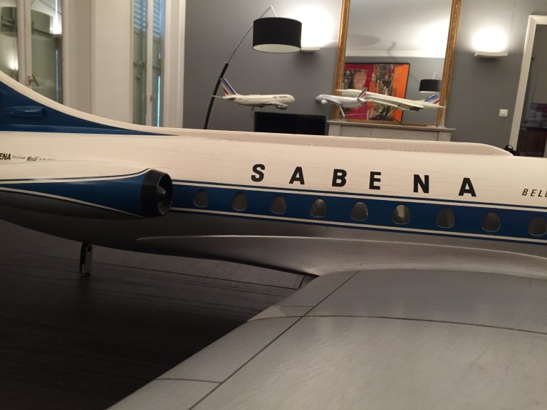 Caravelle SABENA au 1/25eme Cutaway
