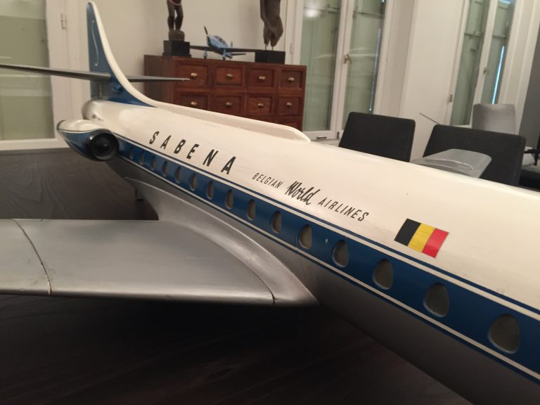 Caravelle SABENA au 1/25eme Cutaway
