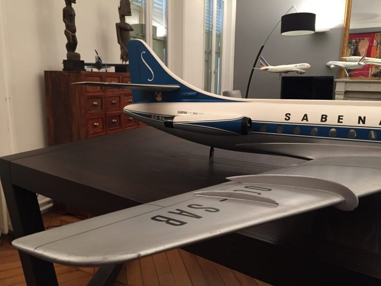 Caravelle SABENA au 1/25eme Cutaway