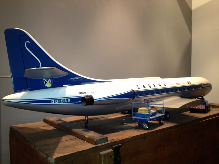 Caravelle SABENA au 1/25eme Cutaway