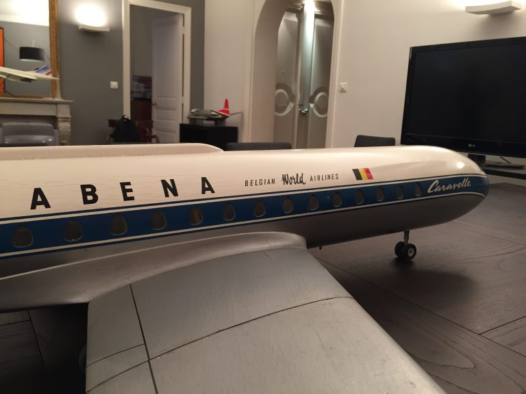 Caravelle SABENA au 1/25eme Cutaway