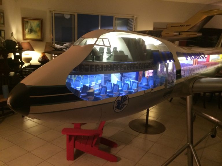 Boeing 747-100 AIR FRANCE au 1/25eme Cutaway