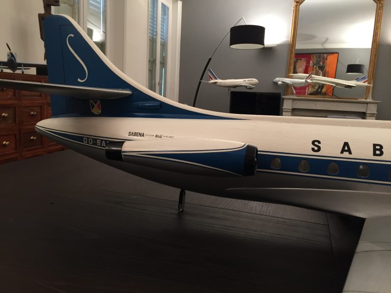 Caravelle SABENA au 1/25eme Cutaway