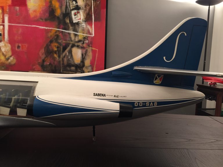 Caravelle SABENA au 1/25eme Cutaway