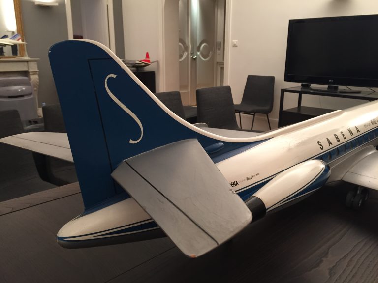 Caravelle SABENA au 1/25eme Cutaway
