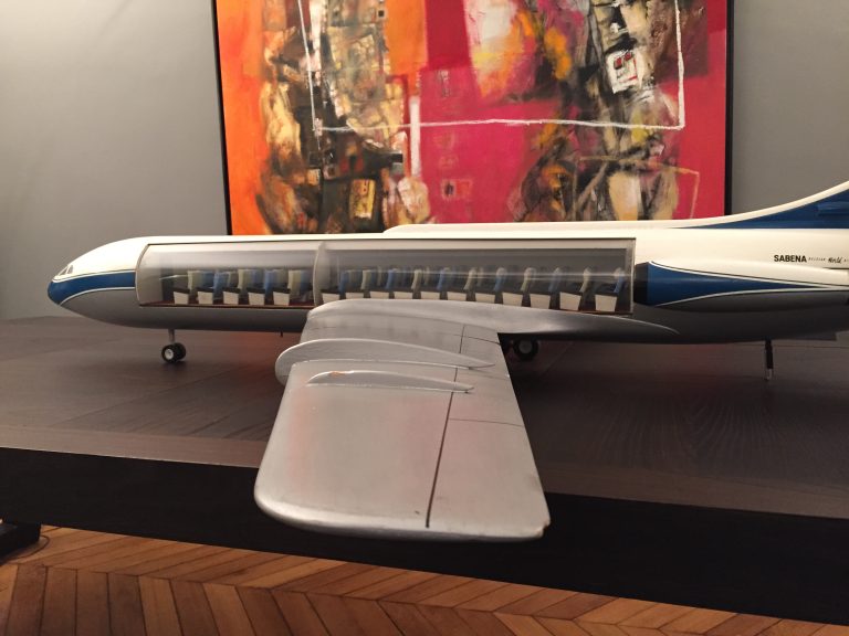 Caravelle SABENA au 1/25eme Cutaway