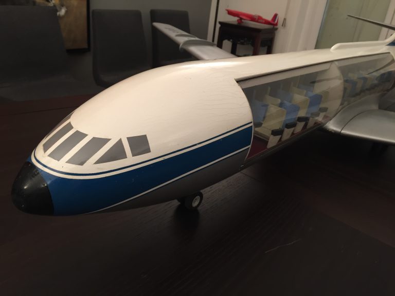 Caravelle SABENA au 1/25eme Cutaway