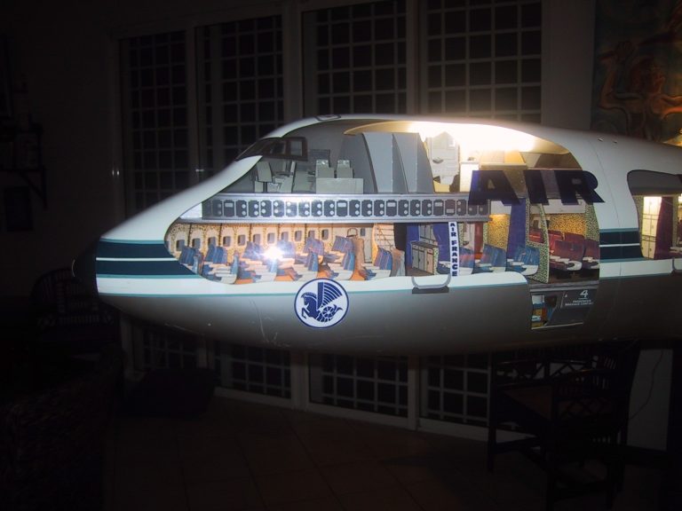 Boeing 747-100 AIR FRANCE au 1/25eme Cutaway
