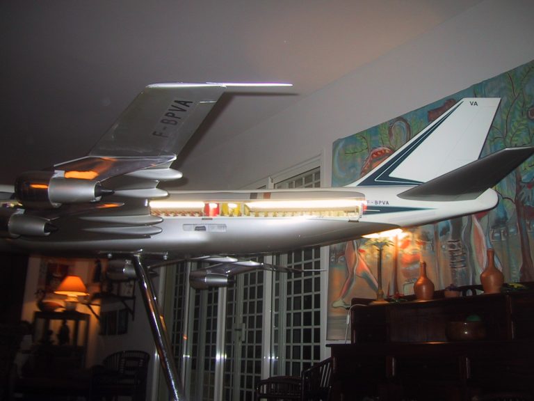Boeing 747-100 AIR FRANCE au 1/25eme Cutaway