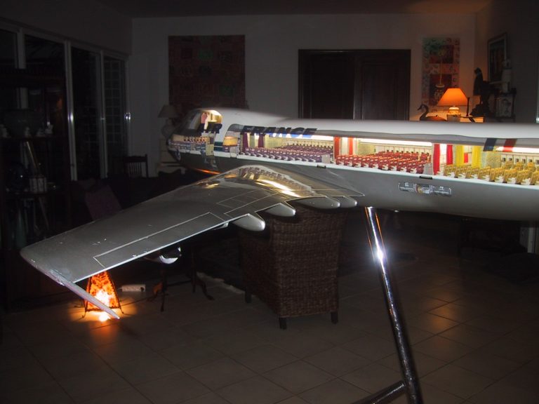 Boeing 747-100 AIR FRANCE au 1/25eme Cutaway