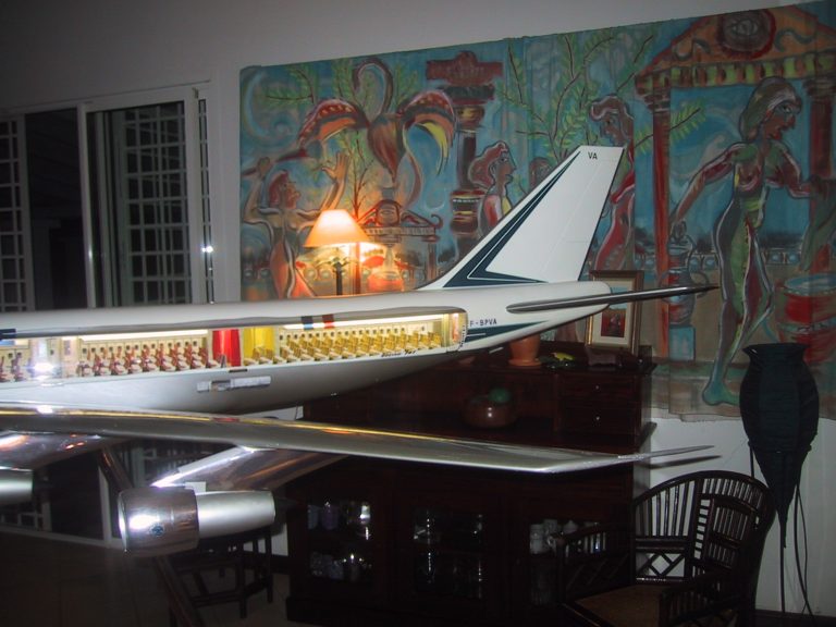 Boeing 747-100 AIR FRANCE au 1/25eme Cutaway