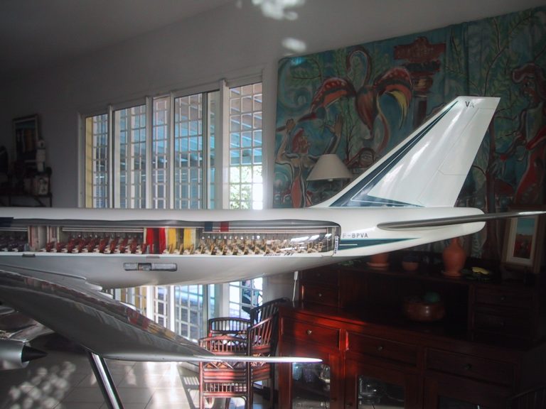 Boeing 747-100 AIR FRANCE au 1/25eme Cutaway