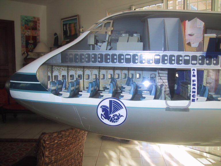 Boeing 747-100 AIR FRANCE au 1/25eme Cutaway
