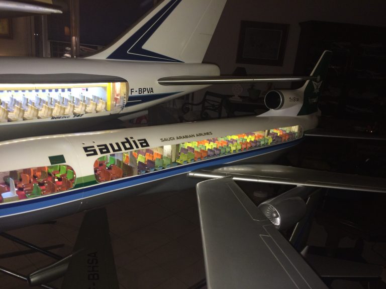 TriStar Saudia 1/30ème Cutaway