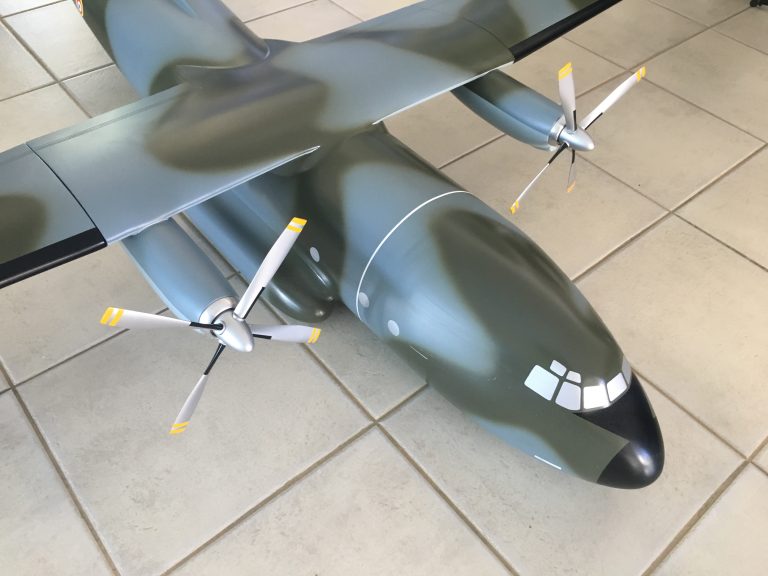 C-160 Transall 1/20th Scale Solid Model